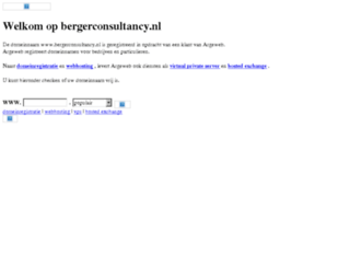 bergerconsultancy.nl screenshot