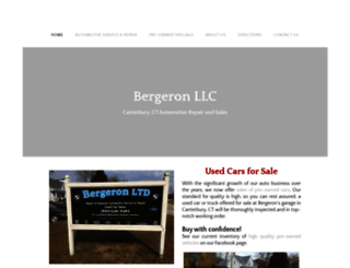 bergeronltd.com screenshot