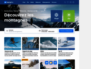 bergfex.fr screenshot