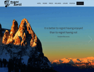 berghotelzorzi.com screenshot
