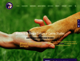 berginu.edu screenshot