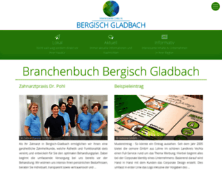 bergisch-gladbach-links.de screenshot