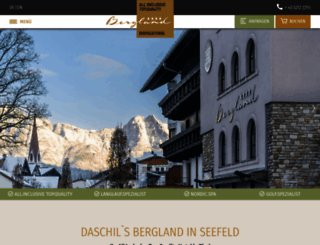 bergland-seefeld.at screenshot
