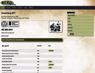 bergpiano.com screenshot