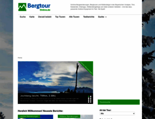 bergtour-online.de screenshot