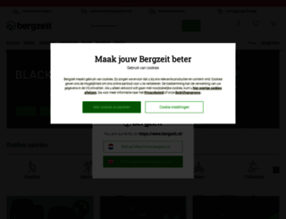 bergzeit.nl screenshot