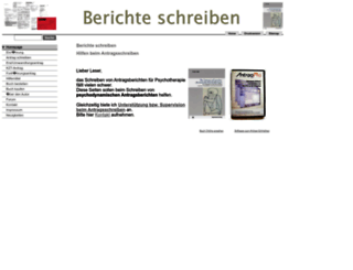 berichteschreiben.de screenshot