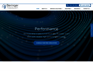 beringer.net screenshot
