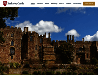 berkeley-castle.com screenshot