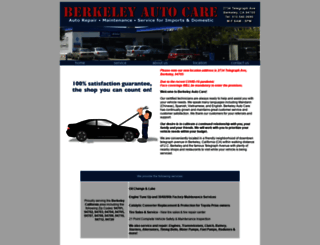 berkeleyautocare.com screenshot