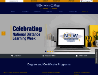 berkeleycollege.com screenshot