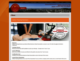 berkeleycprclasses.com screenshot