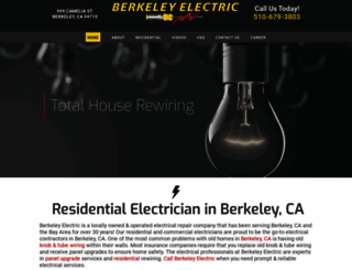 berkeleyelectric.com screenshot