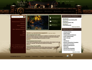 berkeleylake.com screenshot