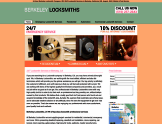 berkeleylocksmiths.biz screenshot