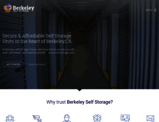 berkeleyselfstorage.com screenshot