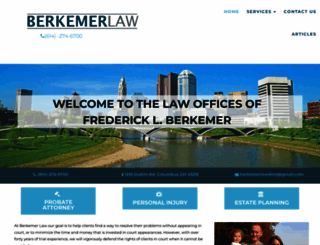 berkemerlaw.com screenshot