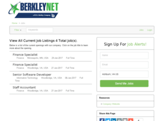 berkleynet.iapplicants.com screenshot
