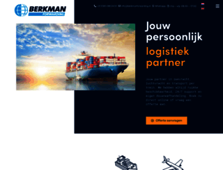 berkmanforwarding.com screenshot
