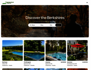 berkrentals.com screenshot