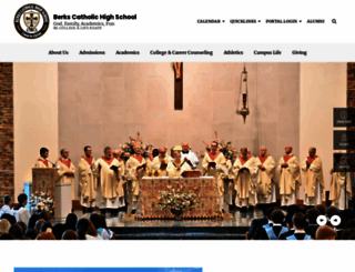 berkscatholic.org screenshot