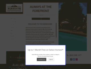 berkshire-apts.com screenshot