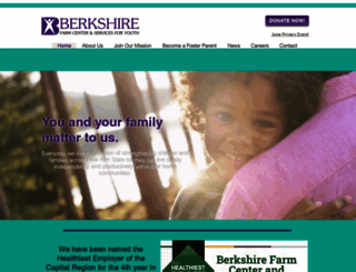 berkshirefarm.org screenshot