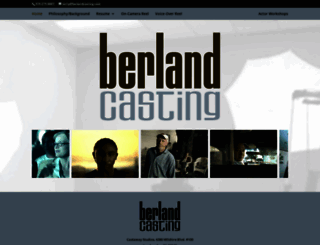berlandcasting.com screenshot