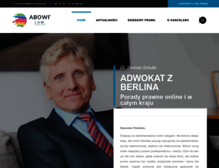 berlin-adwokat.pl screenshot