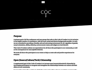 berlincodeofconduct.org screenshot