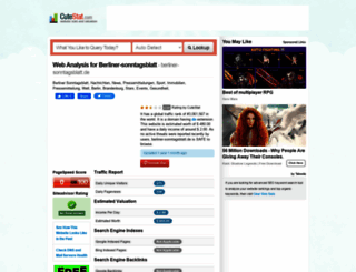 berliner-sonntagsblatt.de.cutestat.com screenshot