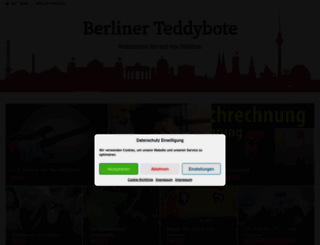 berliner-teddybote.de screenshot