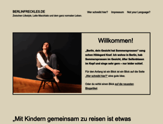 berlinfreckles.de screenshot