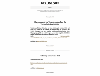 berlinlohn.wordpress.com screenshot