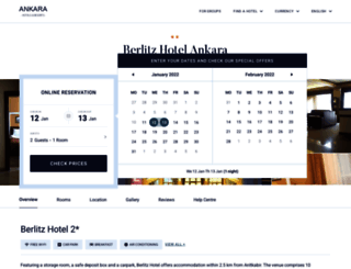 berlitz-hotel.hotelinankara.net screenshot
