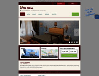 berna.hotelinfirenze.com screenshot