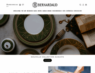 bernardaud.com screenshot
