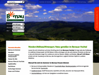 bernau-schwarzwald.de screenshot