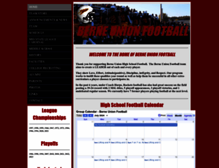 berneunionfootball.com screenshot