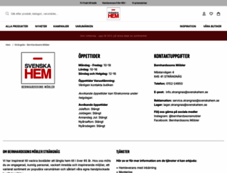 bernhardssonsmobler.se screenshot