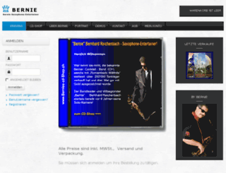 bernies-cd-shop.ch screenshot