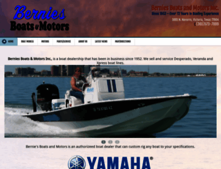 berniesboats.com screenshot
