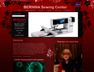 bernina-nj.com screenshot