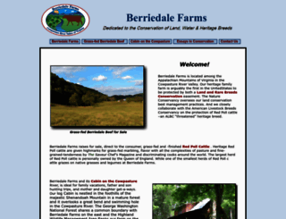 berriedalefarms.com screenshot