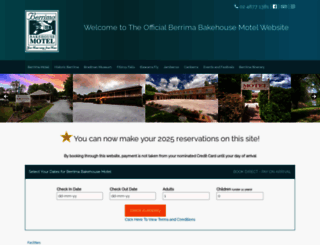 berrimamotel.com.au screenshot