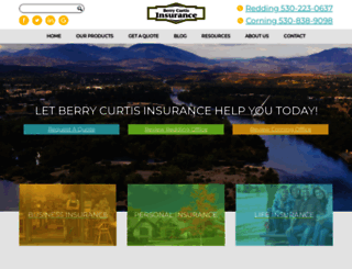 berrycurtisinsurance.com screenshot