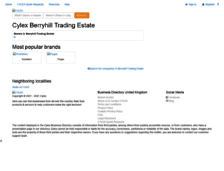 berryhill-trading-estate.cylex-uk.co.uk screenshot