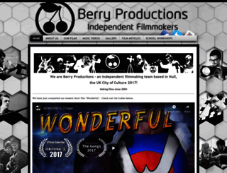 berryproductions.co.uk screenshot
