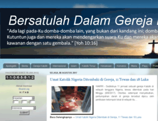 bersatulahdalamgerejakatolik.com screenshot