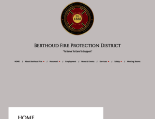 berthoudfire.org screenshot